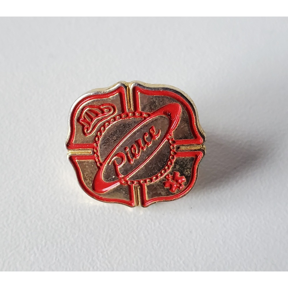 VTG Pierce Manufacturing Fire Truck Department First Responder Lapel Hat Tie Pin